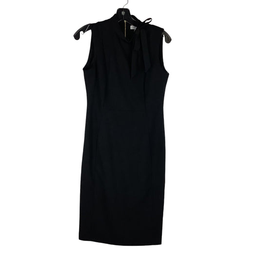 Dress Work By Calvin Klein In Black, Size: 6