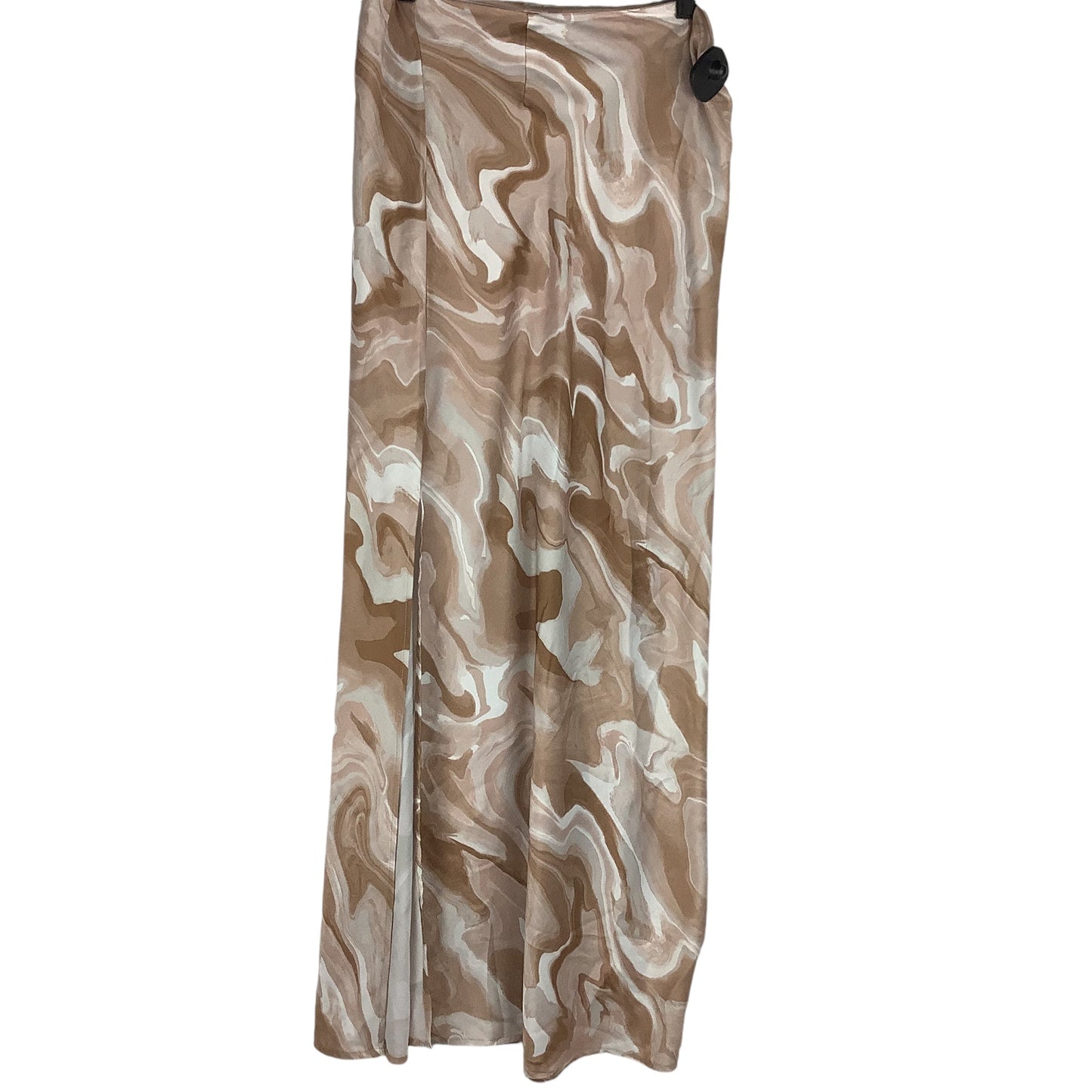 Skirt Maxi By Vestique In Tan, Size: M