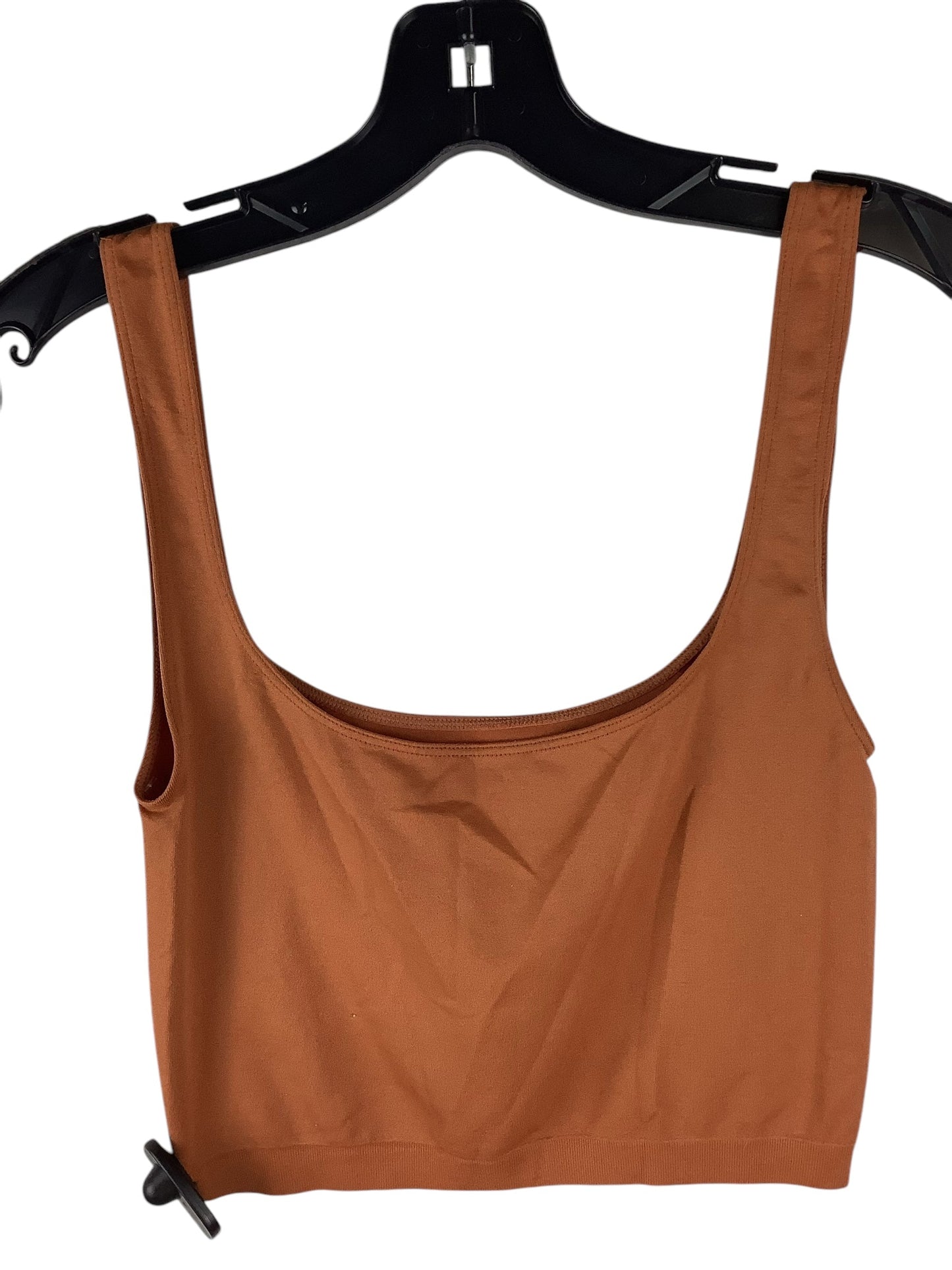 Top Sleeveless Basic By Free People In Orange, Size: Xs