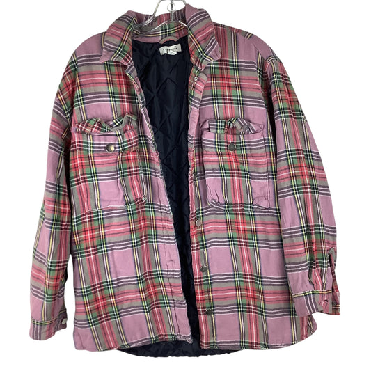 Jacket Other By Top Shop In Plaid Pattern, Size: 4