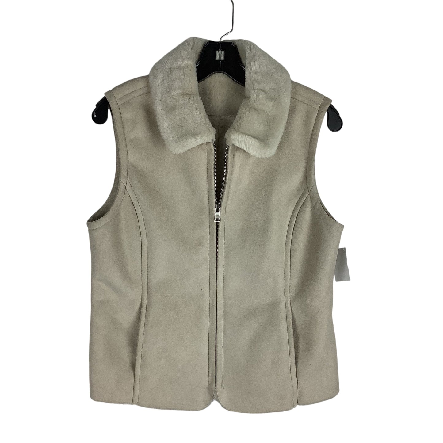 Vest Other By Clothes Mentor In Tan, Size: S