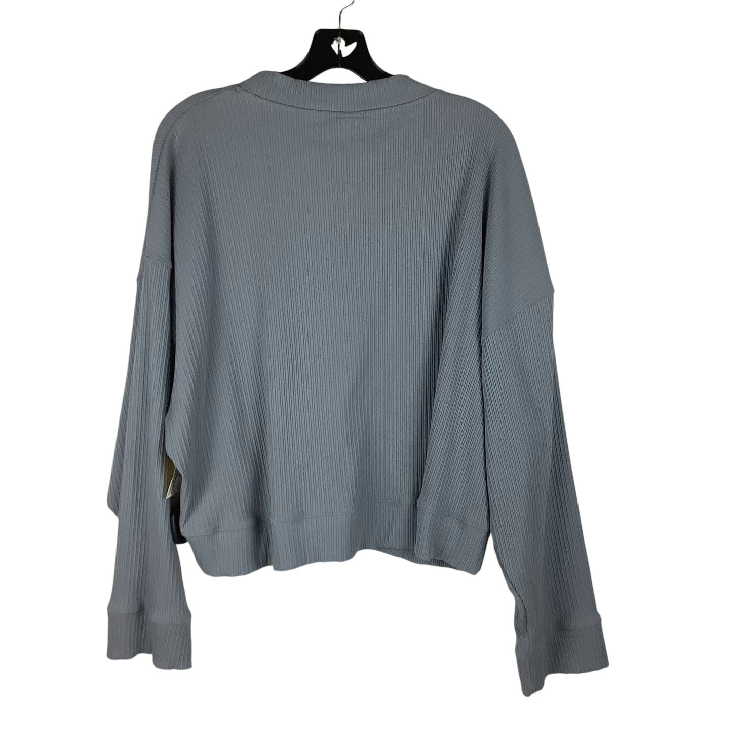 Top Long Sleeve By H&m In Blue, Size: Xl