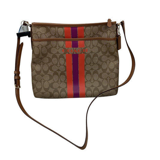 Crossbody Designer By Coach, Size: Large