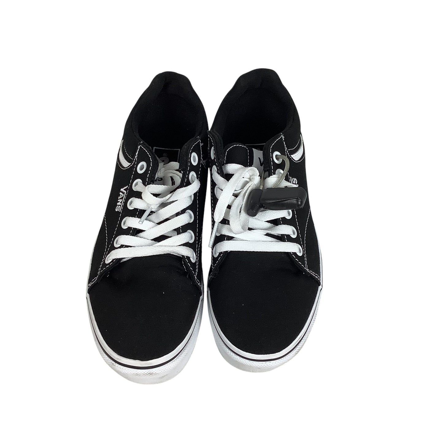 Shoes Sneakers Platform By Vans In Black, Size: 6.5