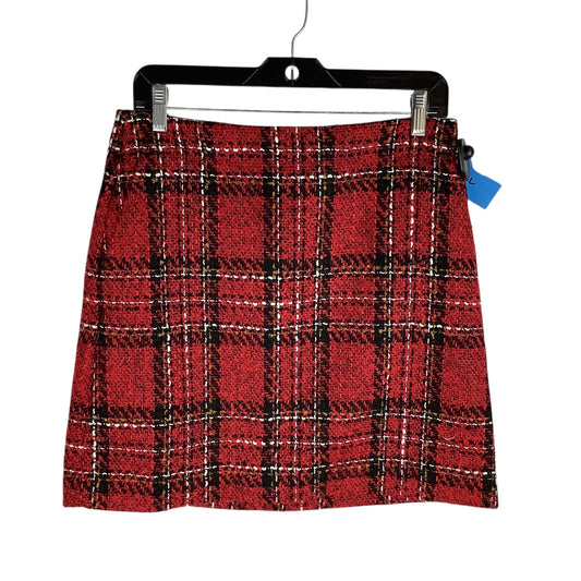 Skirt Mini & Short By Loft In Red, Size: 6