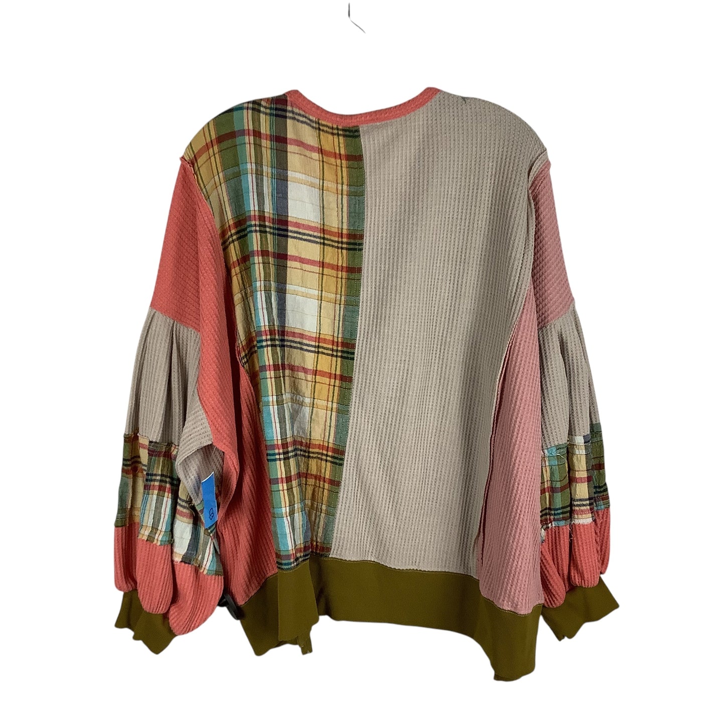 Top Long Sleeve By Easel In Multi-colored, Size: M