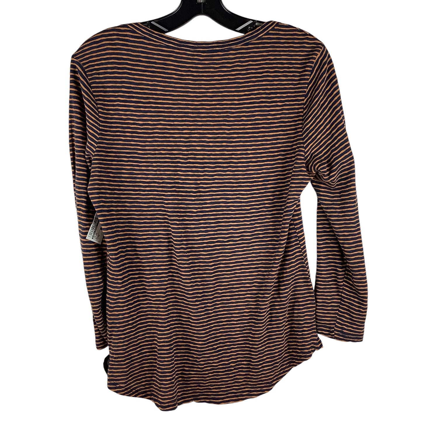 Top Long Sleeve By Lucky Brand In Striped, Size: Xs