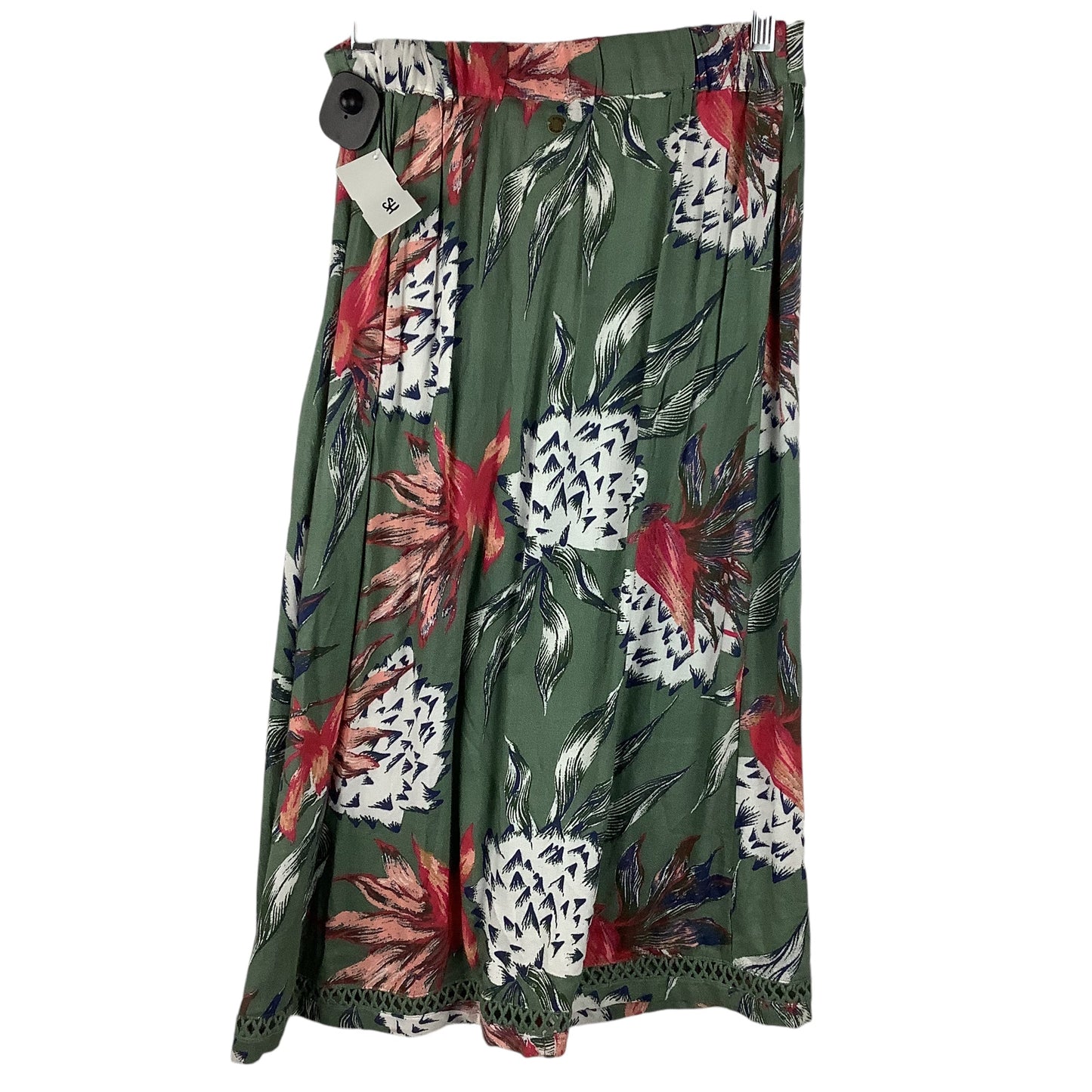 Skirt Midi By Roxy In Green, Size: Xs