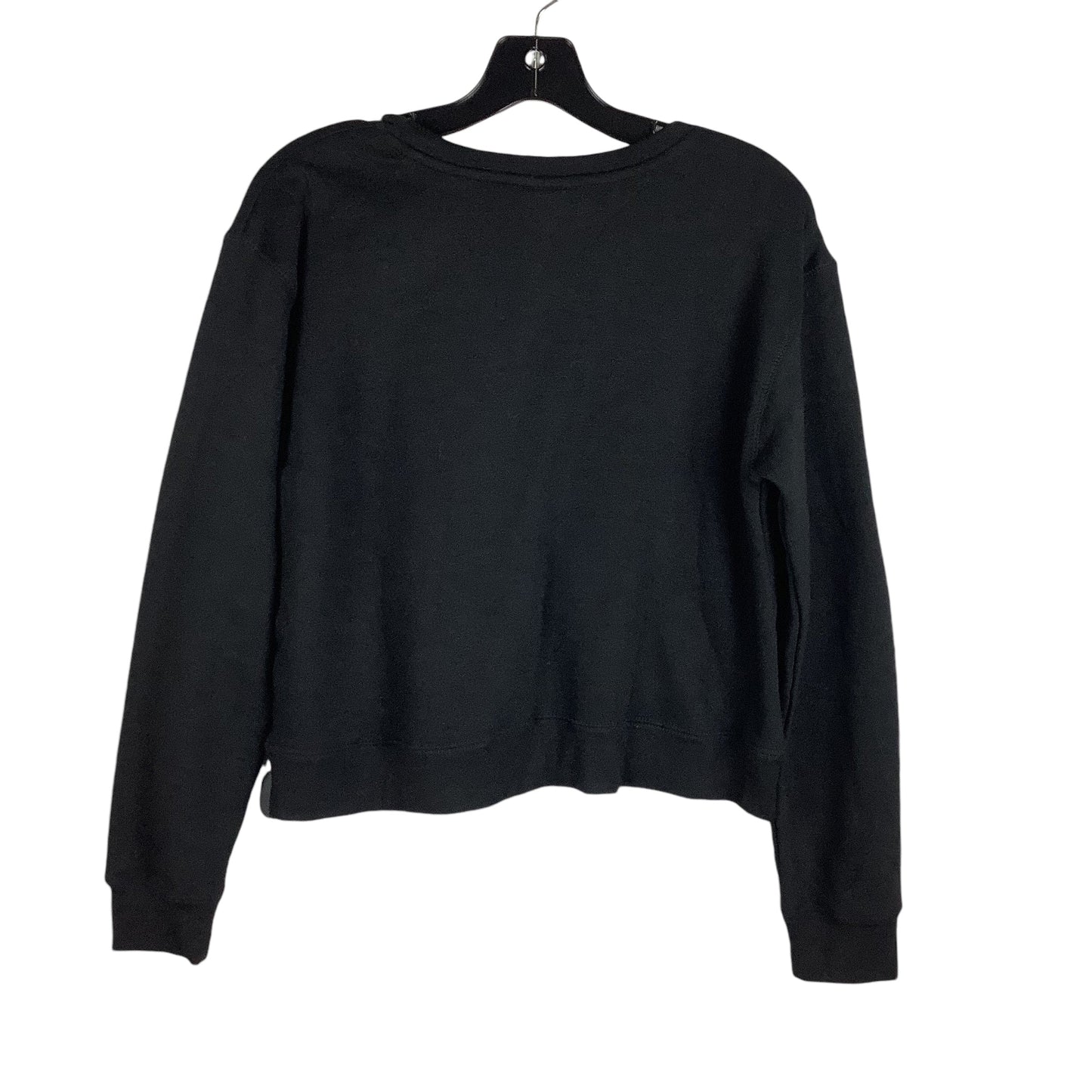 Sweatshirt Crewneck By Clothes Mentor In Black, Size: M