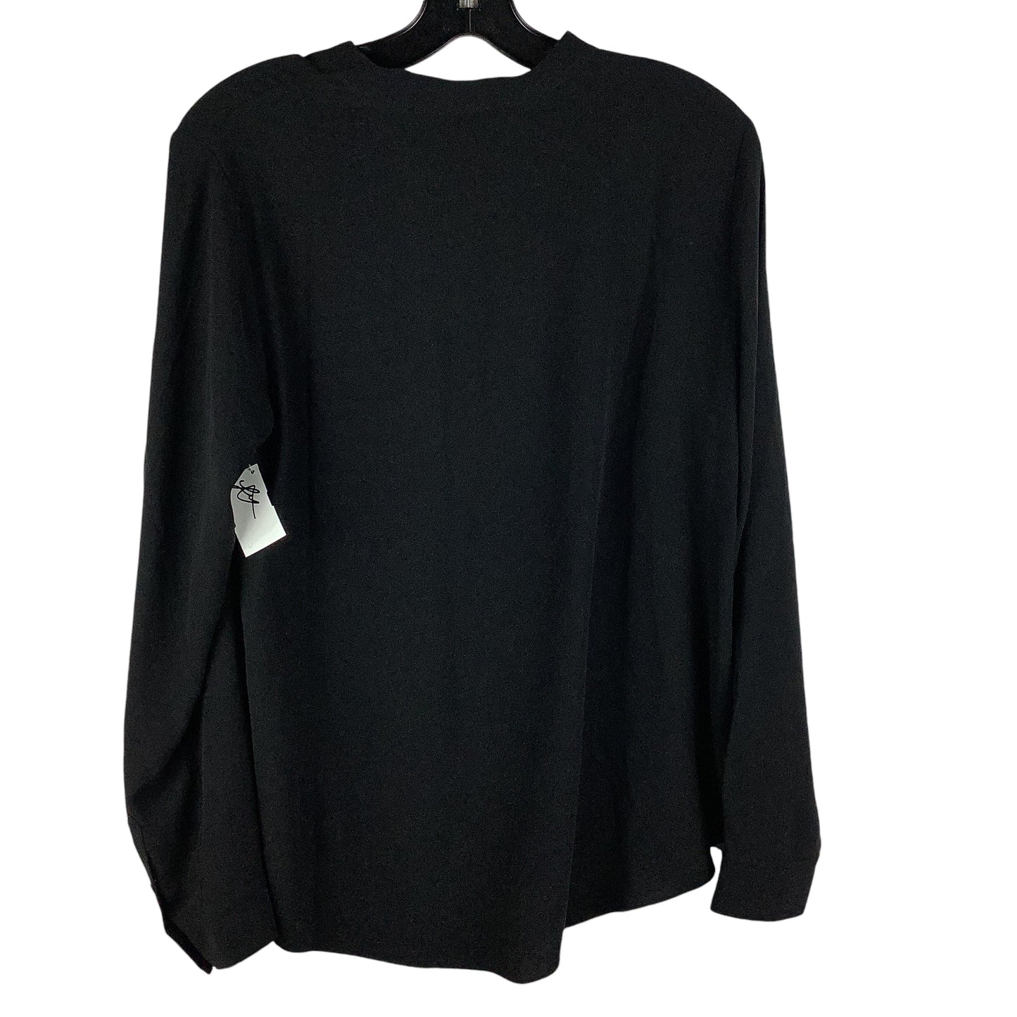 Top Long Sleeve By Eileen Fisher In Black, Size: Xs