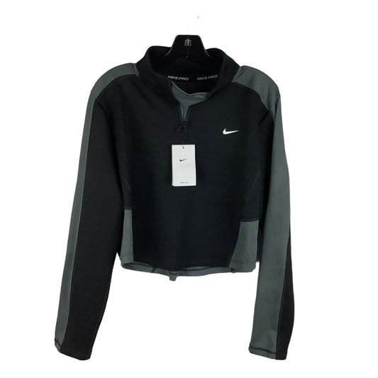 Athletic Jacket By Nike Apparel  Size: L