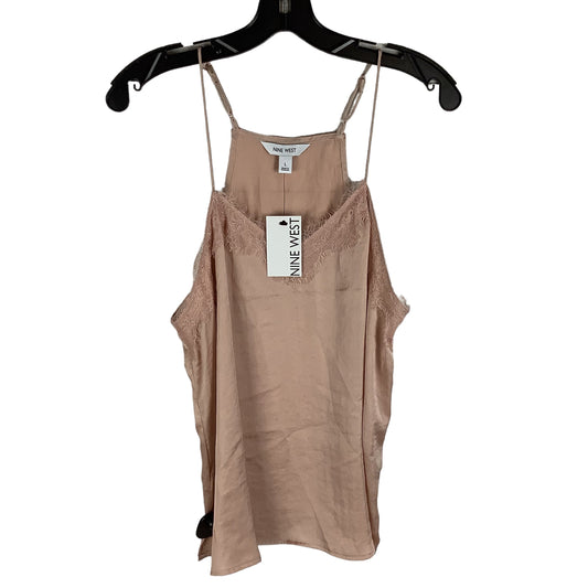 Pink Top Sleeveless Nine West, Size L