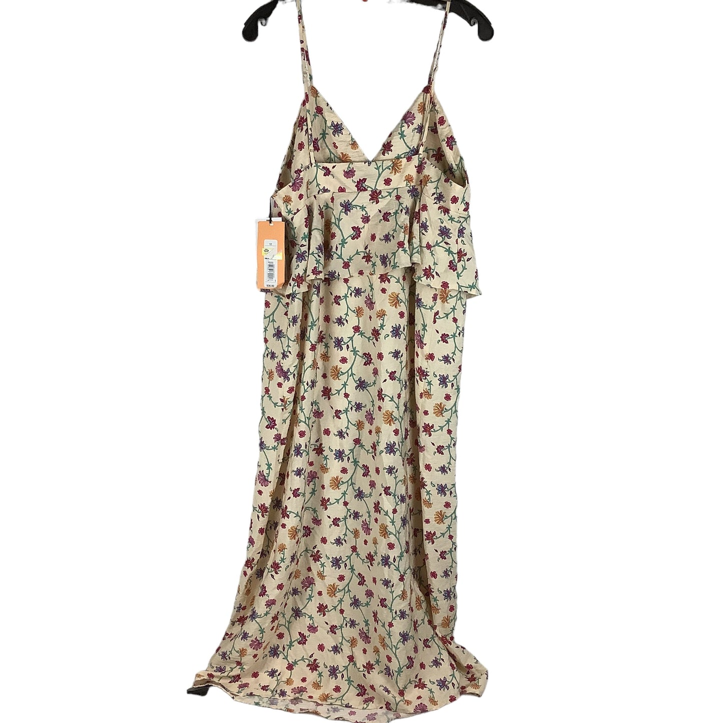 Floral Print Dress Party Long Clothes Mentor, Size 12