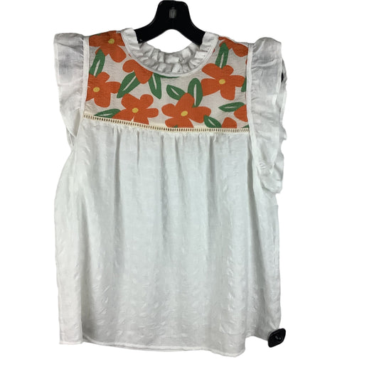 White Top Short Sleeve Thml, Size M