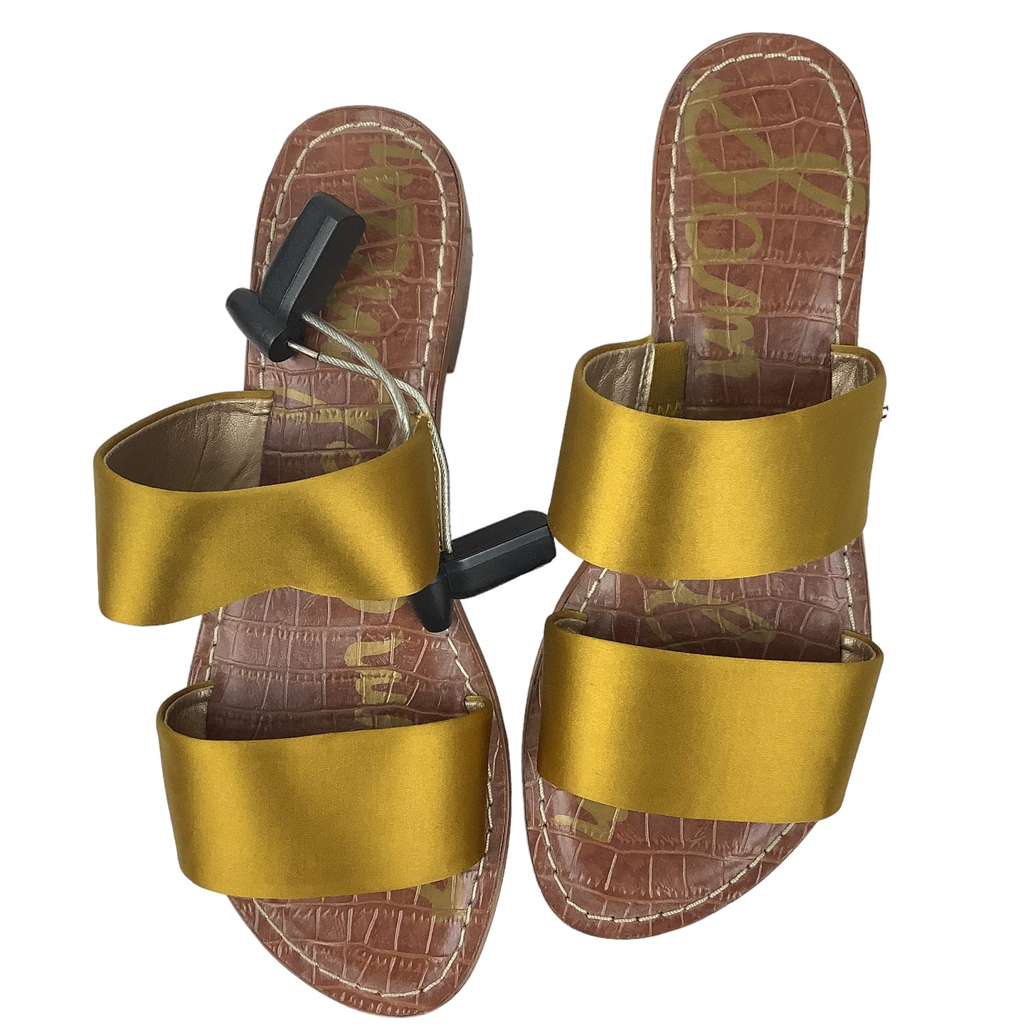 Yellow Sandals Designer Sam Edelman, Size 6.5