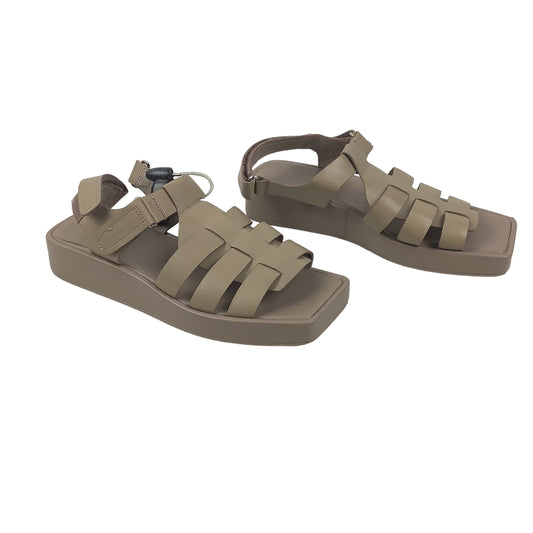 Grey Sandals Designer Jeffery Campbell, Size 7
