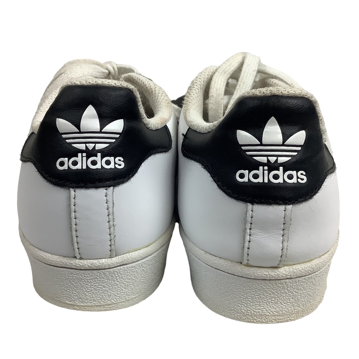 White Shoes Sneakers Adidas, Size 6