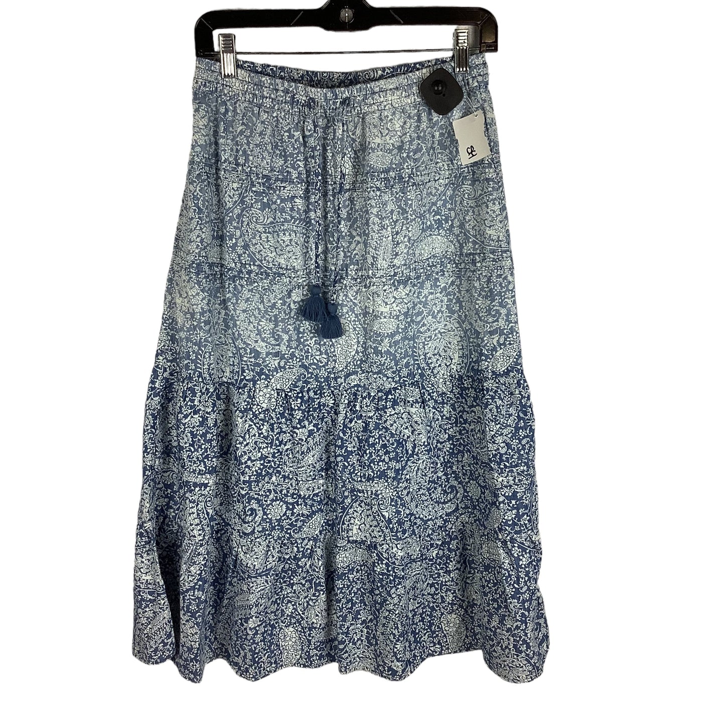 Blue Skirt Midi J. Jill, Size Xs