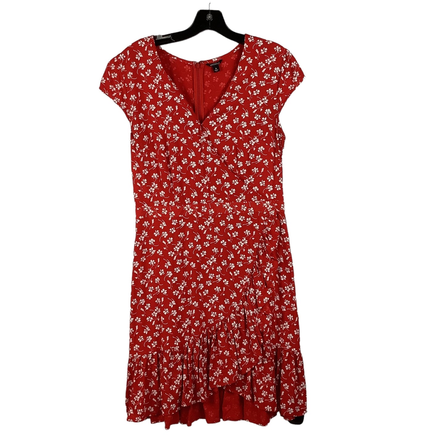 Red Dress Casual Short J. Crew, Size 6