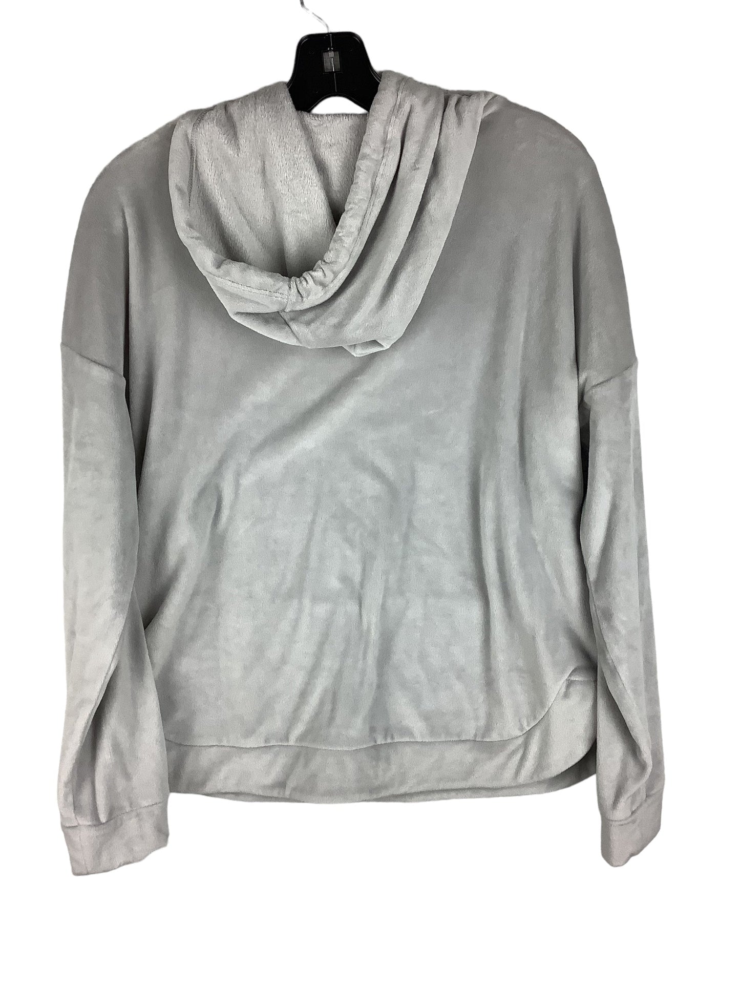 Sweatshirt Hoodie By Clothes Mentor In Grey, Size: M