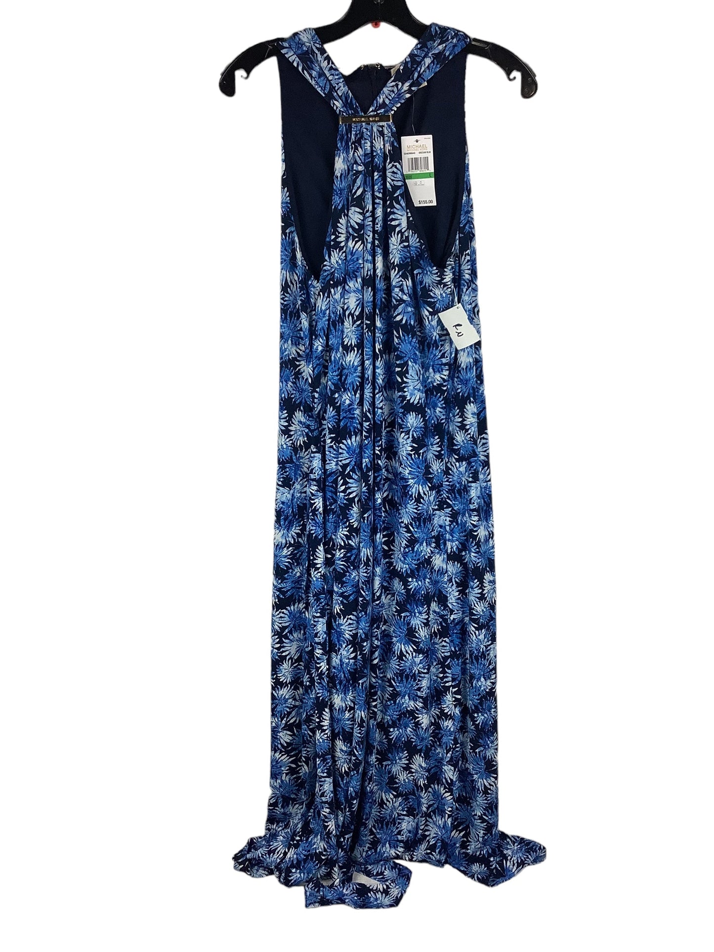 Dress Party Long By Michael By Michael Kors In Blue, Size: L