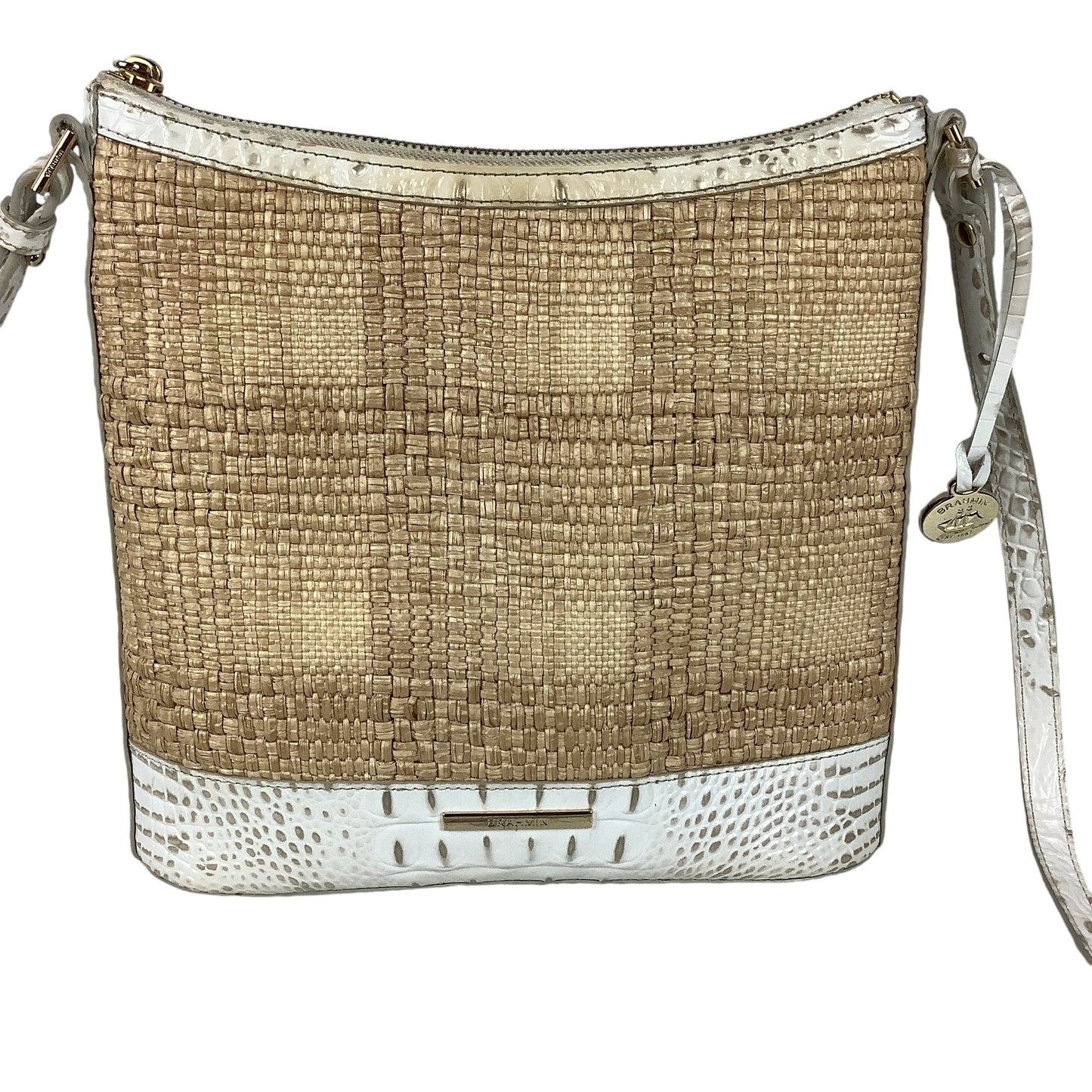 Crossbody Designer By Brahmin, Size: Medium