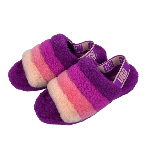 Shoes Designer By Ugg In Purple, Size: 8