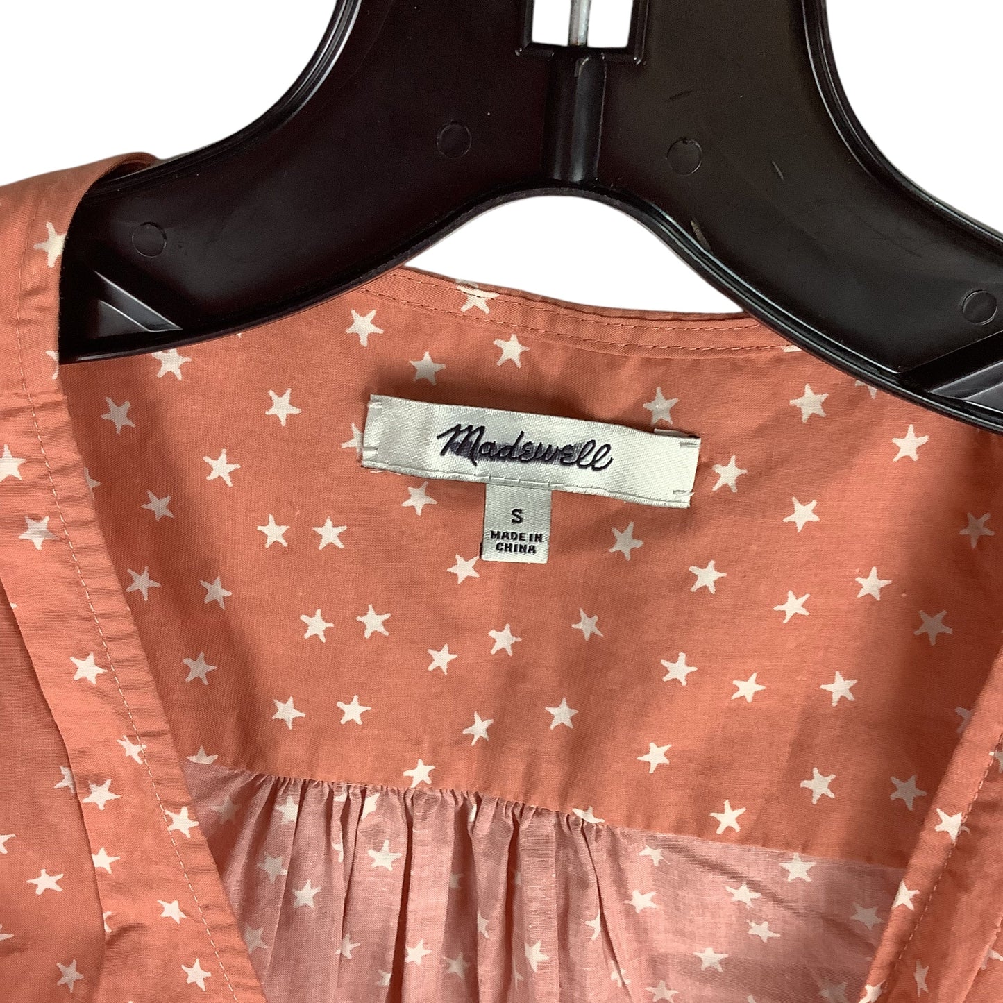 Top Long Sleeve By Madewell In Pink, Size: S