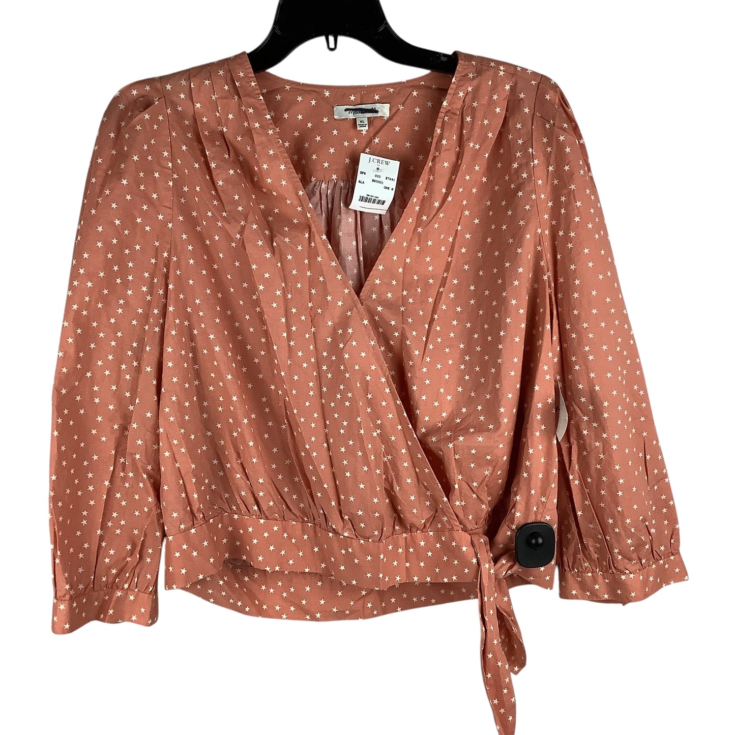 Top Long Sleeve By Madewell In Pink, Size: Xl