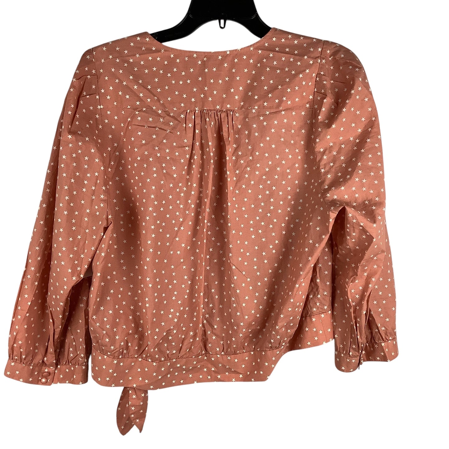 Top Long Sleeve By Madewell In Pink, Size: Xl