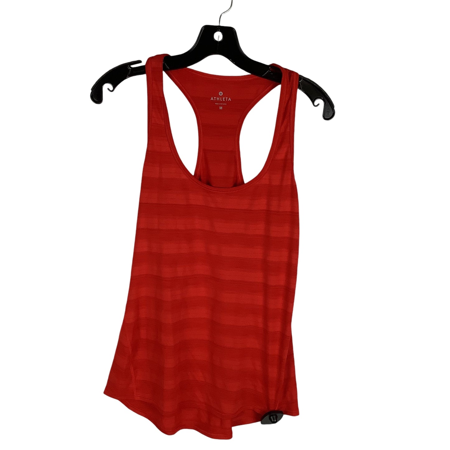 Athletic Tank Top By Athleta In Red, Size: M