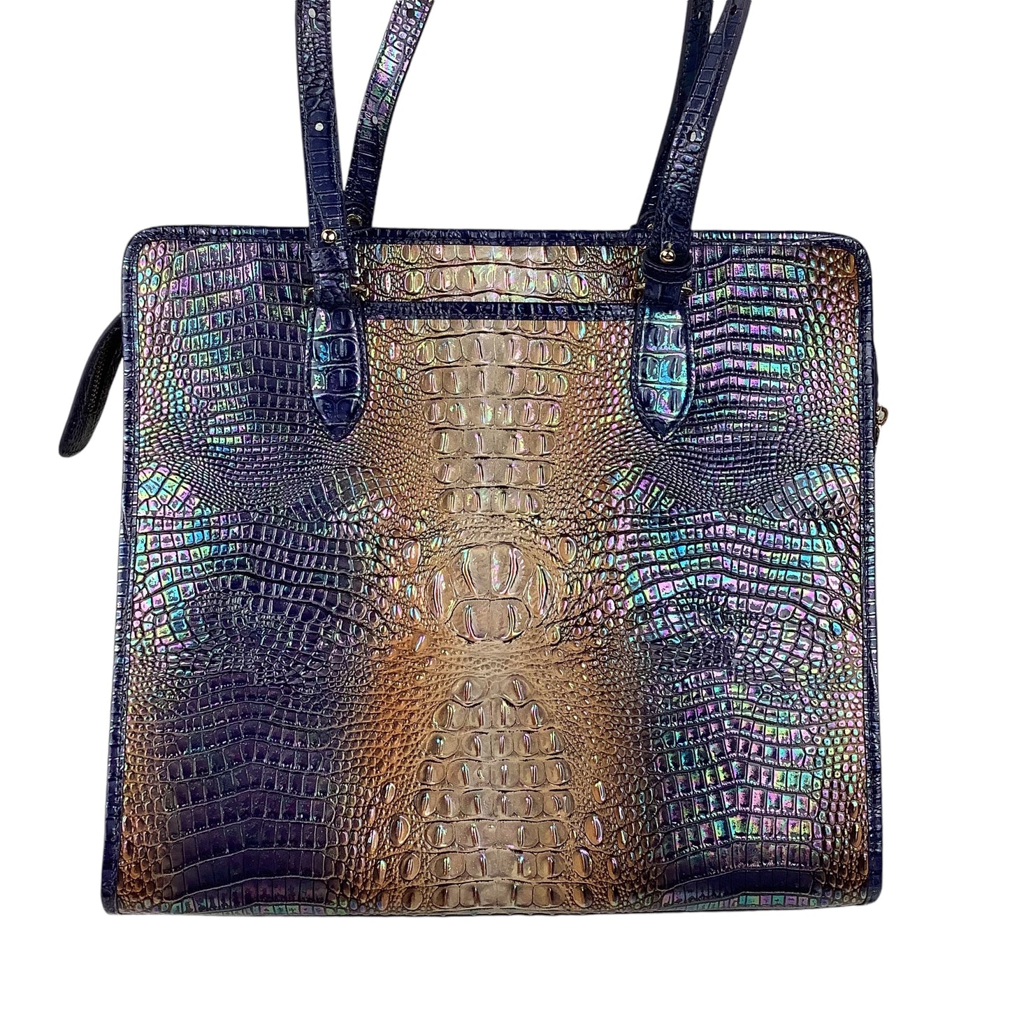 Handbag Designer By Brahmin, Size: Large