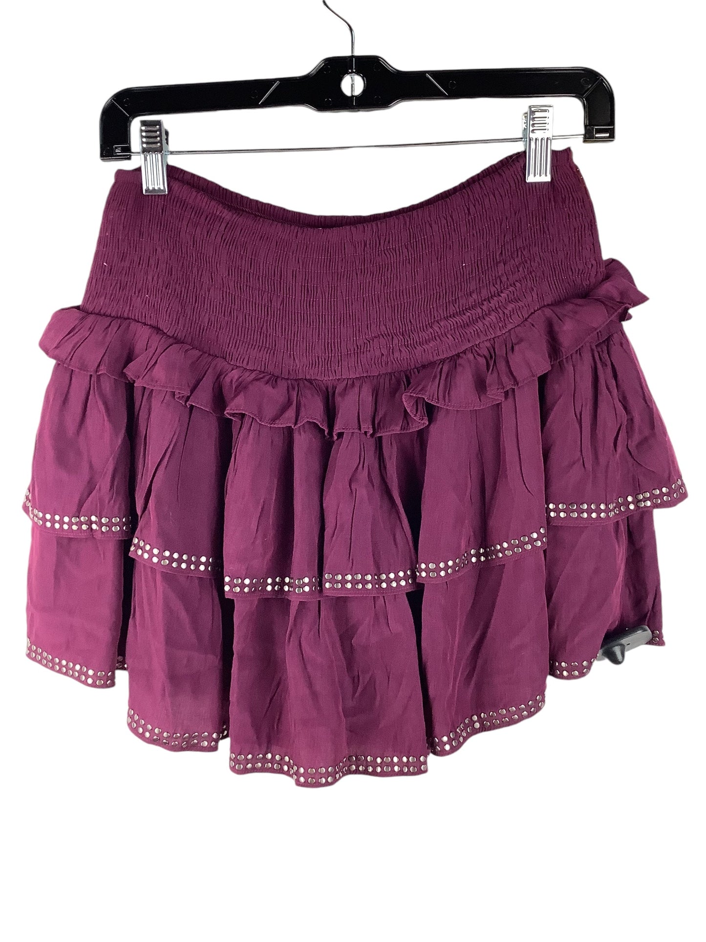 Skort Mini & Short By Clothes Mentor In Purple, Size: M