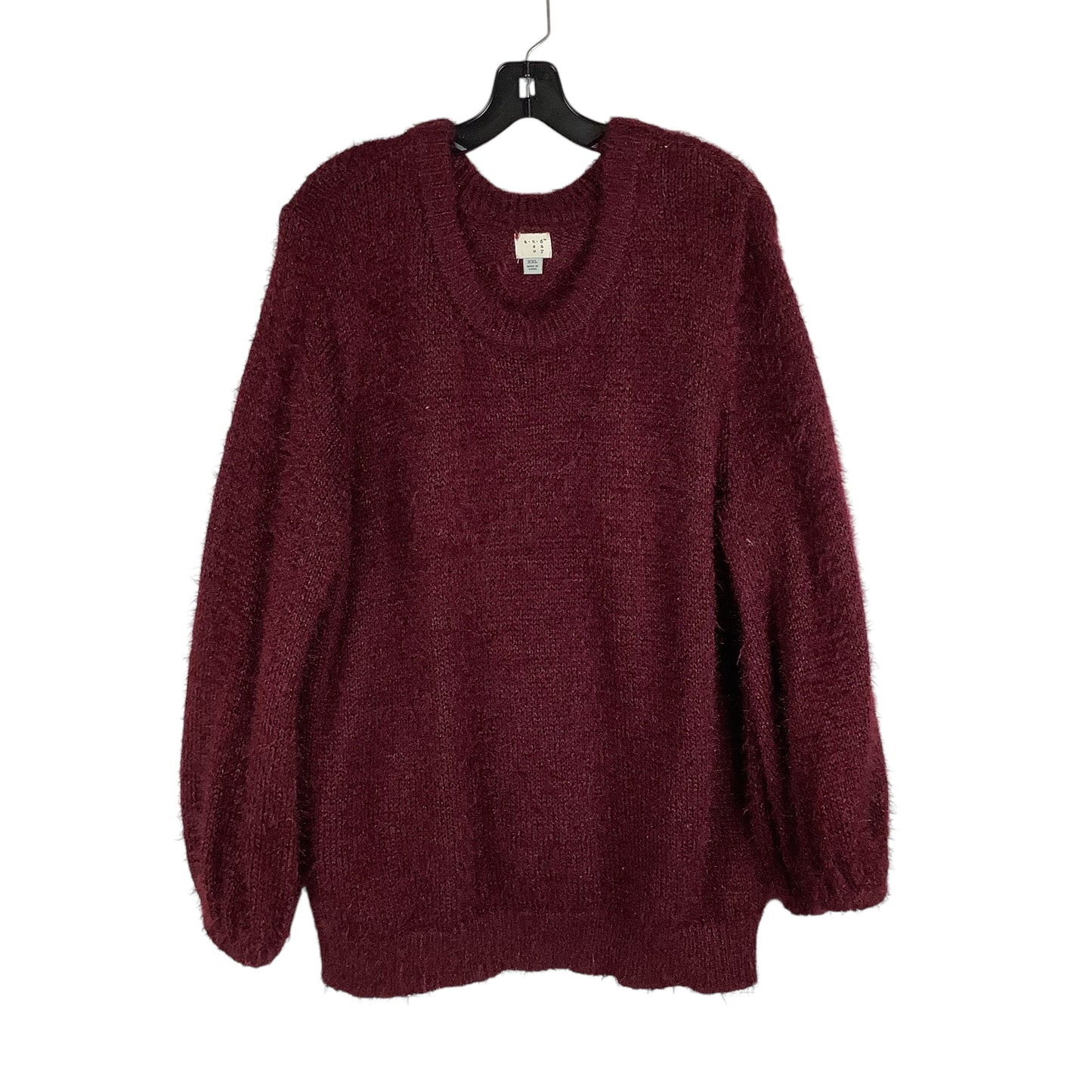 Sweater By A New Day In Red, Size: XXL