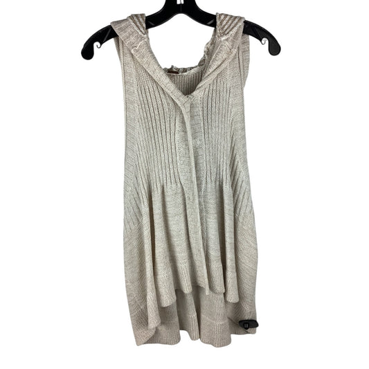 Vest Sweater By Free People In Cream, Size: M