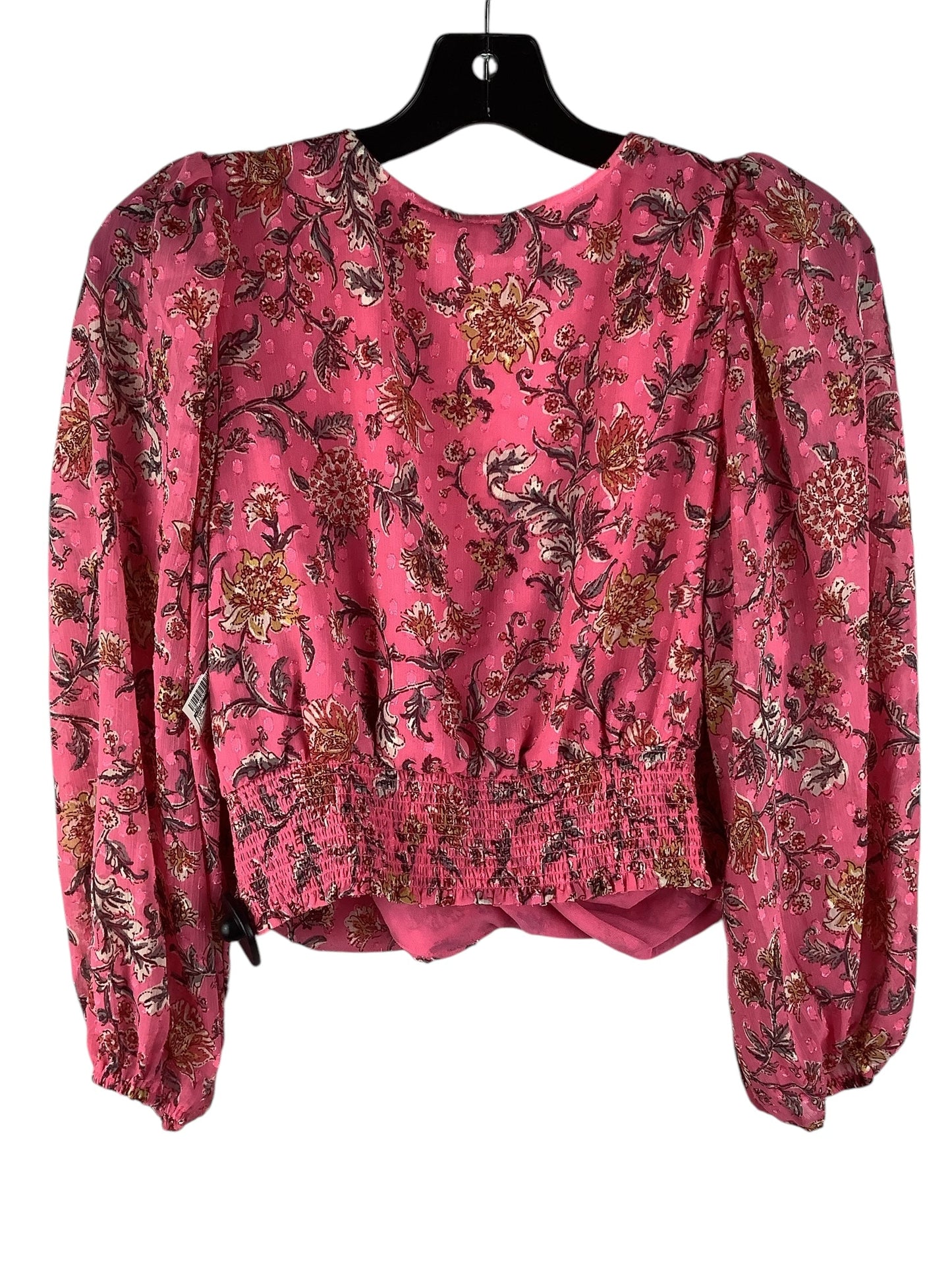 Top Long Sleeve By Joie In Pink, Size: M