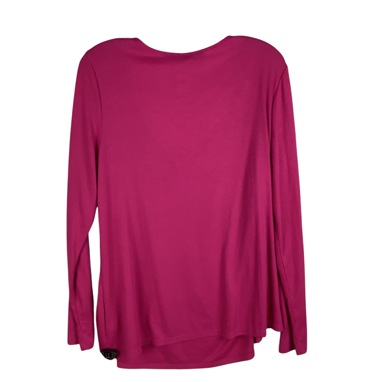 Top Long Sleeve By Lane Bryant In Pink, Size: Xl (14/16)