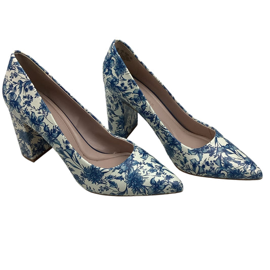 Shoes Heels Block By Preston And New York In Blue, Size: 7