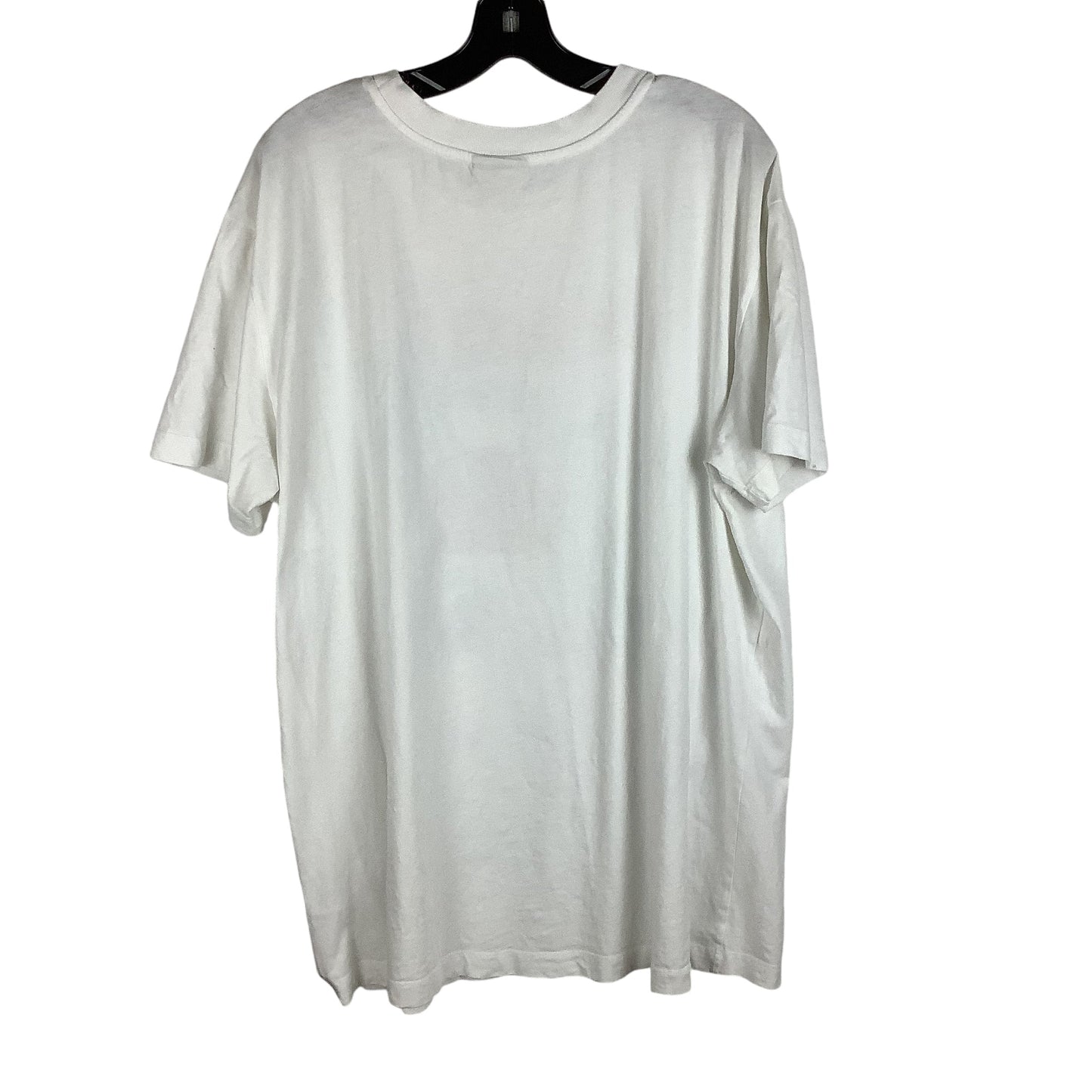 Top Short Sleeve Designer By Farm Rio In White, Size: Xl