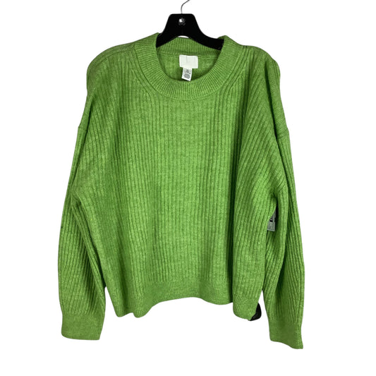 Sweater By H&m In Green, Size: L