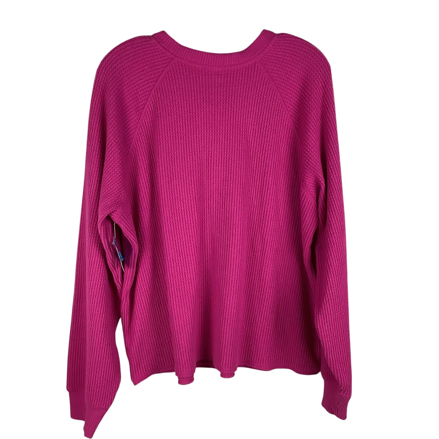 Top Long Sleeve By Old Navy In Pink, Size: Xl tall