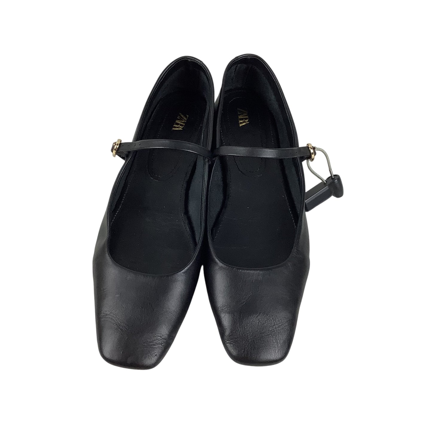 Shoes Flats By Zara In Black, Size: 9.5 (40)