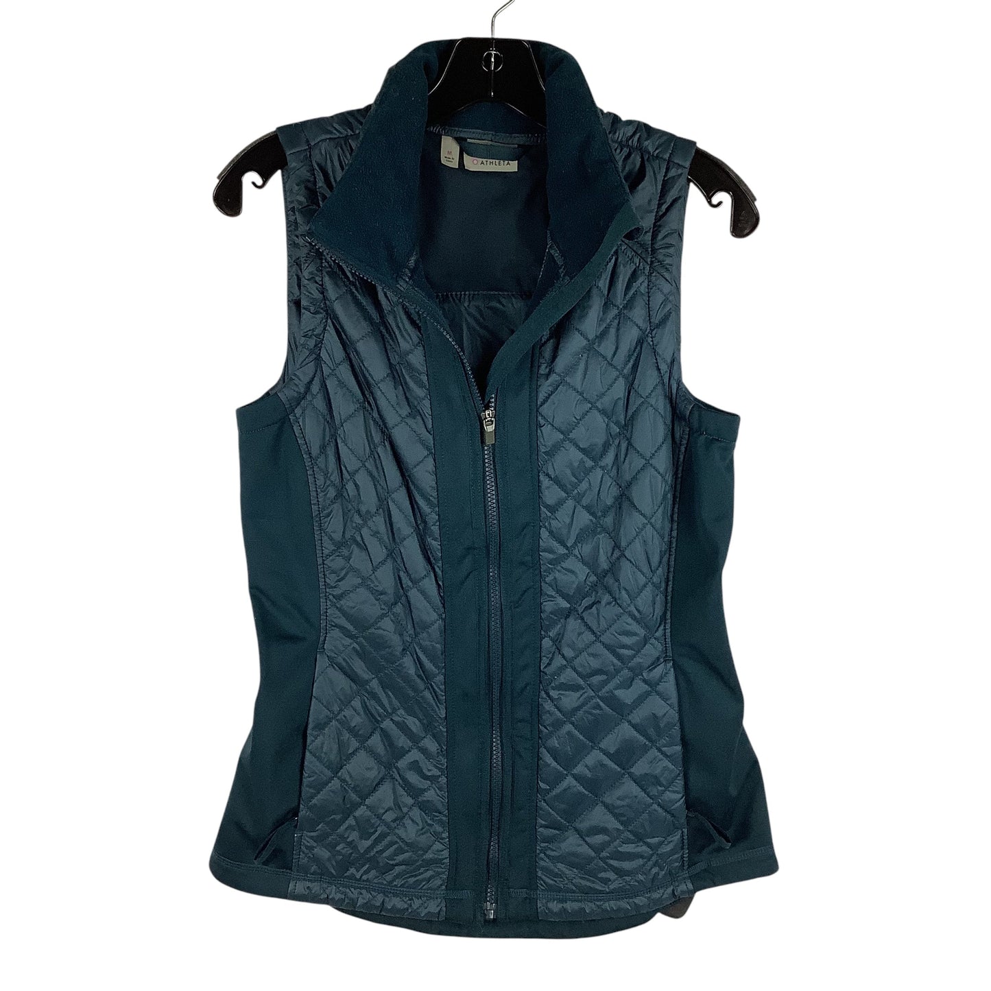 Vest Puffer & Quilted By Athleta In Green, Size: M