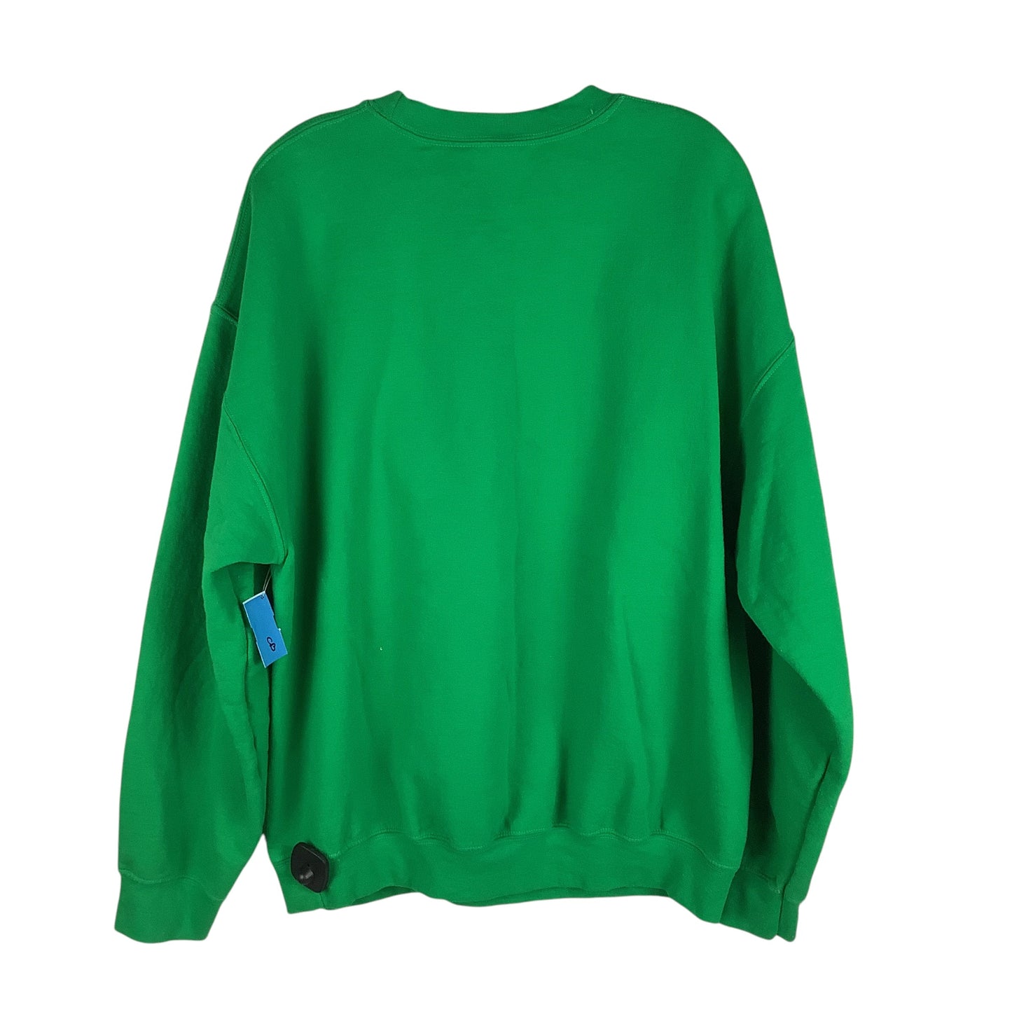 Sweatshirt Crewneck By Gildan In Green, Size: Xl