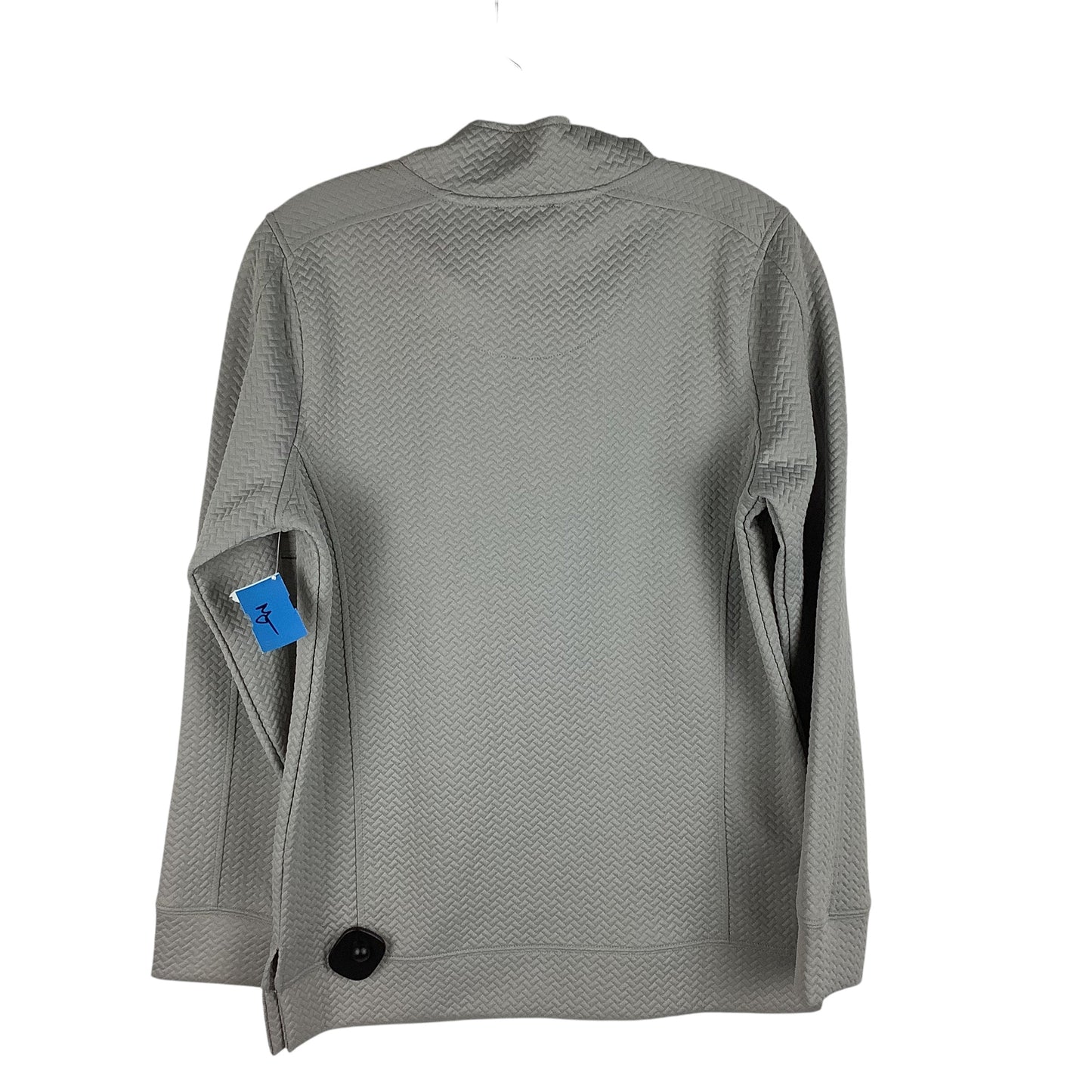 Sweatshirt Collar By Clothes Mentor In Grey, Size: M