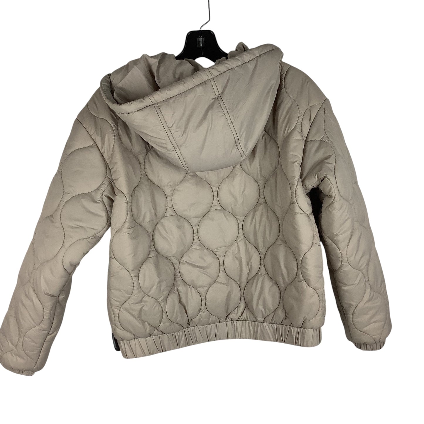 Jacket Puffer & Quilted By Calvin Klein In Brown, Size: S