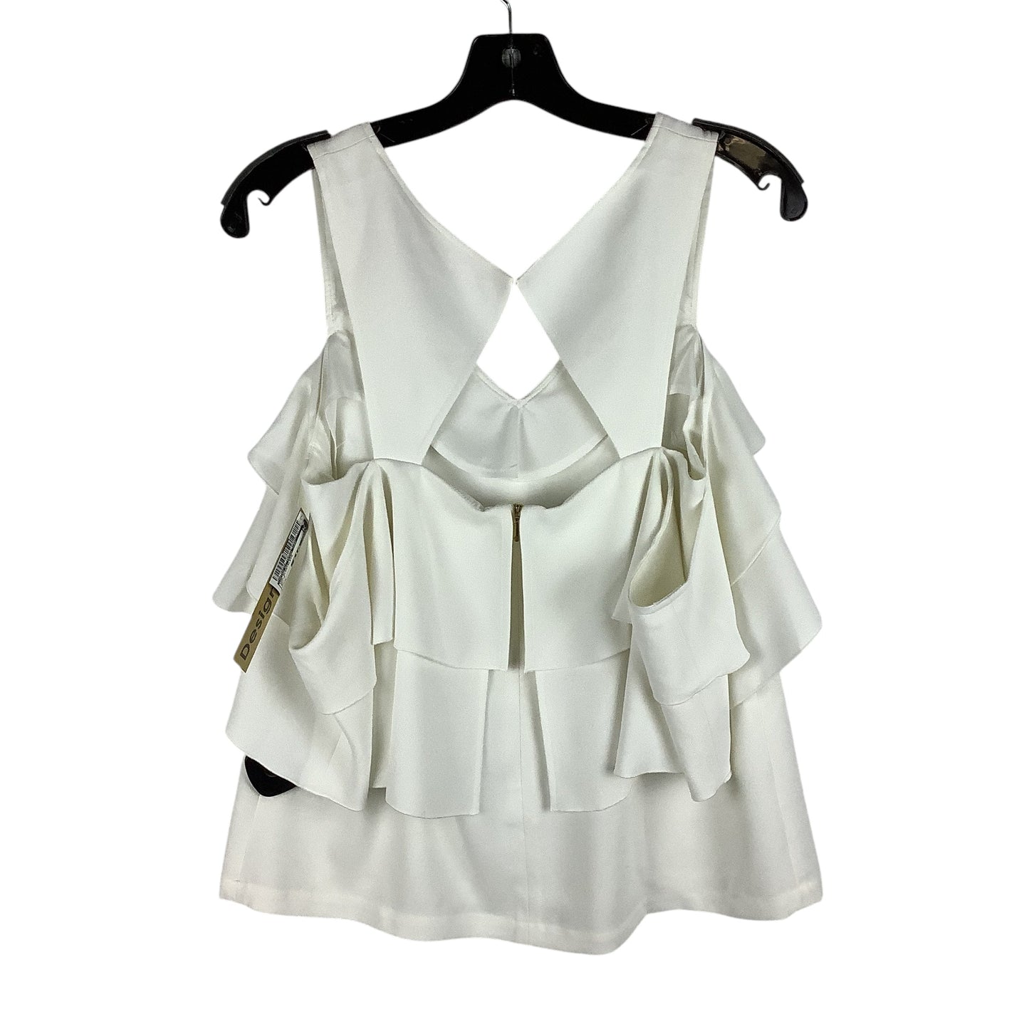 Top Sleeveless By Trina By Trina Turk In White, Size: M