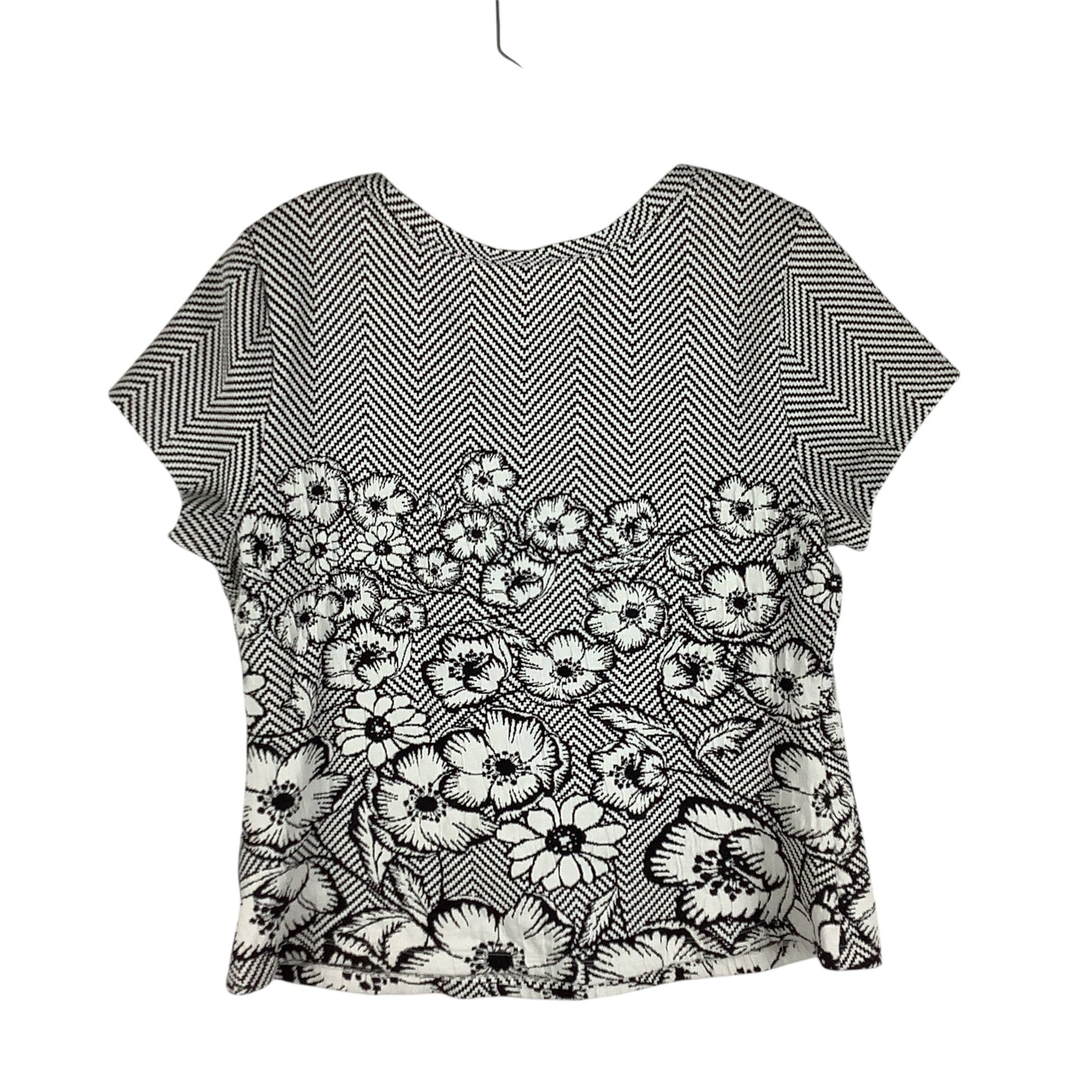 Top Short Sleeve By Maeve In Floral Print, Size: Xl