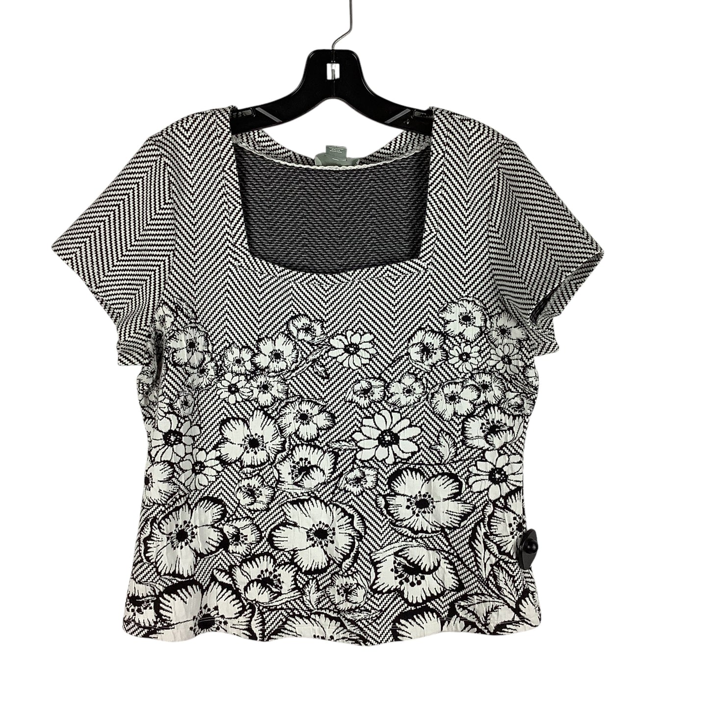 Top Short Sleeve By Maeve In Floral Print, Size: Xl