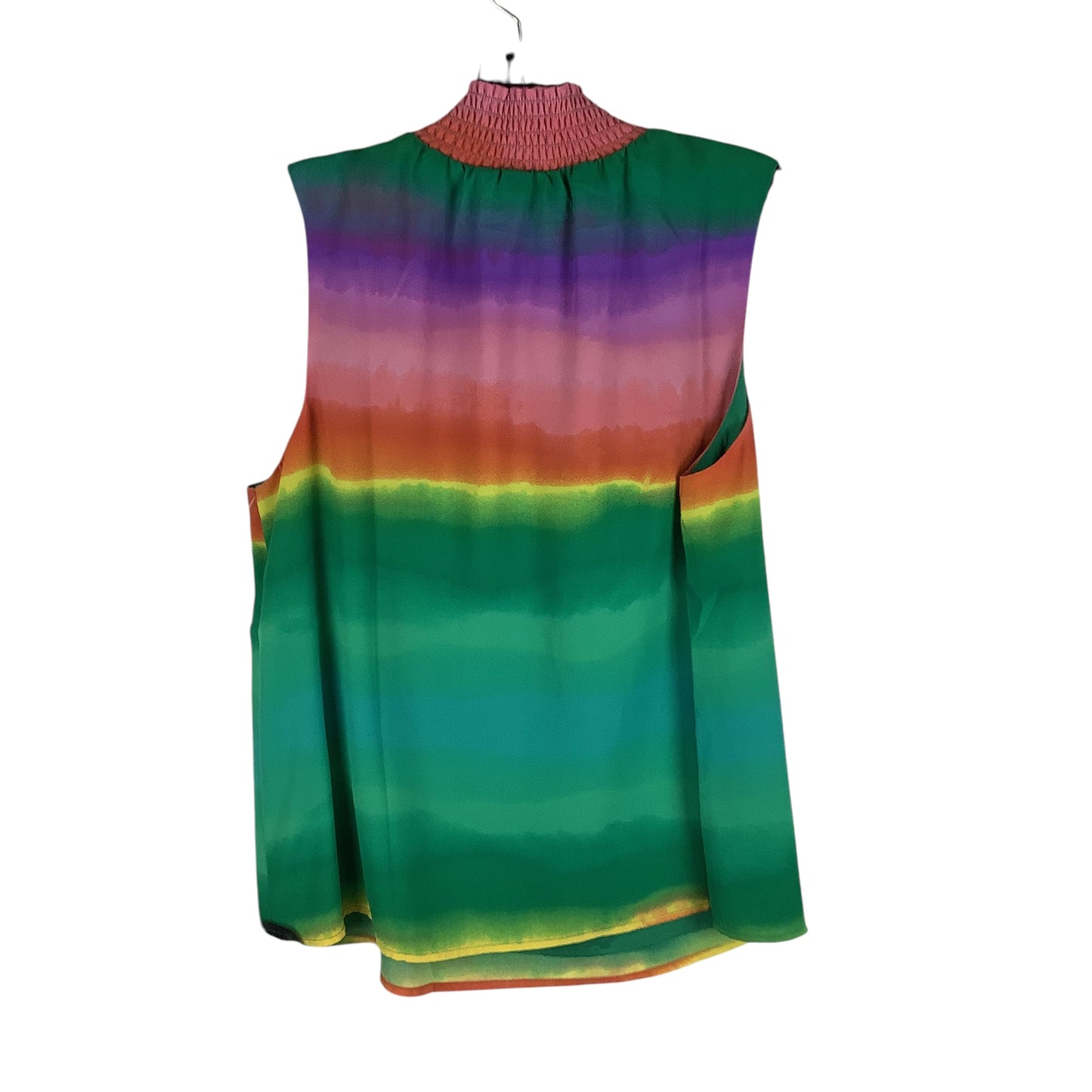 Top Sleeveless By Nicole Miller In Multi-colored, Size: M